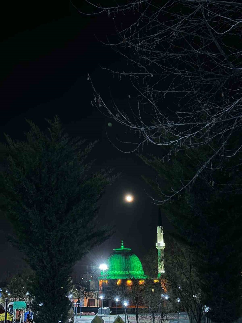 Elazığ’da dolunay görsel şölen sundu! Ortaya kartpostallık görüntüler çıktı