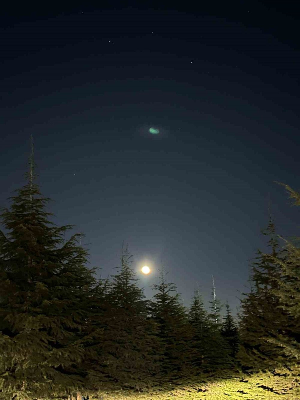 Elazığ’da dolunay görsel şölen sundu! Ortaya kartpostallık görüntüler çıktı