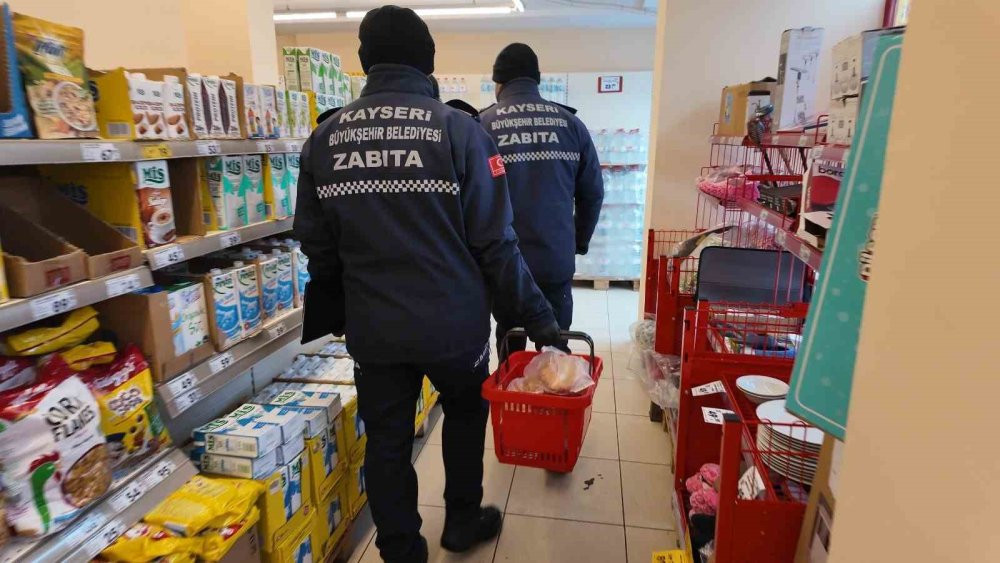 Ramazan öncesi marketlere denetim