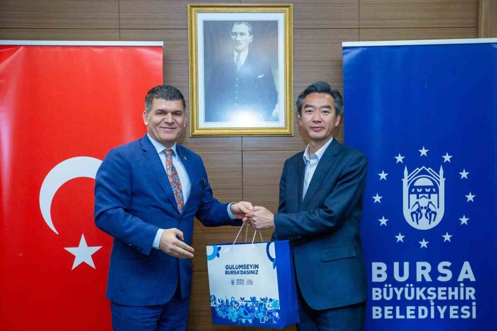 Çinli genç girişimcilerden Bursa Büyükşehir’e ziyaret