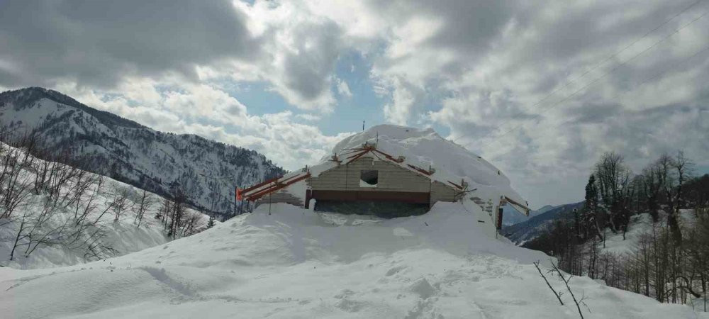 Artvin'de çığ felaketi! Kar kalınlığı 3 metreyi aştı