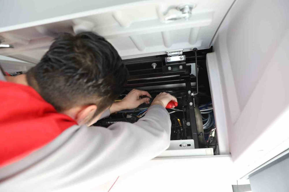 Samsun’da toplu taşımada görme engellilerin talebi yerine getirildi