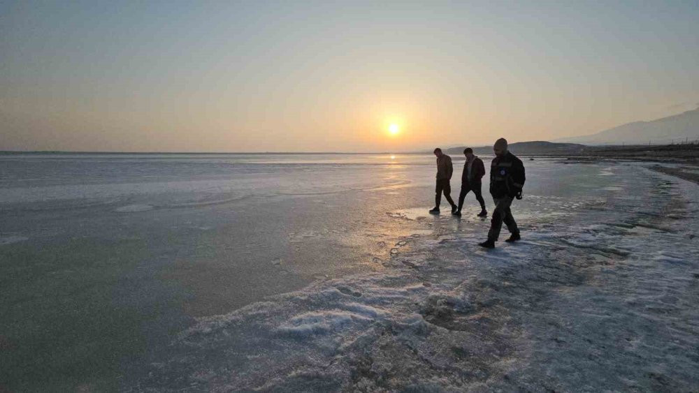 Donan kuş cenneti büyüledi
