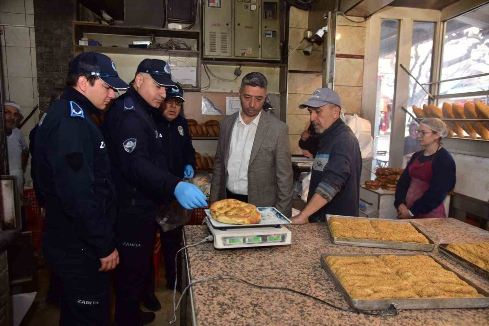 İncirliova’da fırınlara Ramazan denetimi