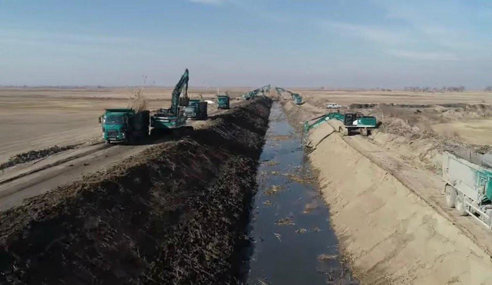 100 den fazla iş makinesi kullanıldı