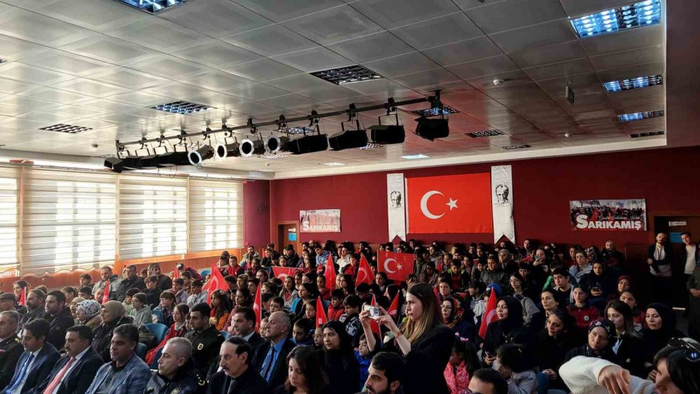 Sarıkamış’ta İstiklal Marşı etkinliği