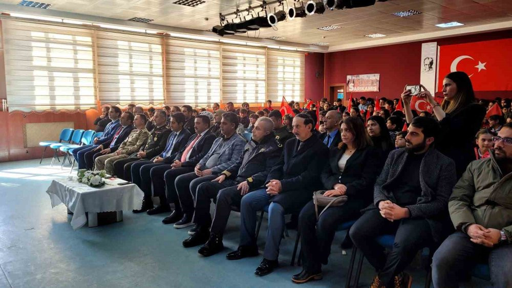 Sarıkamış’ta İstiklal Marşı etkinliği
