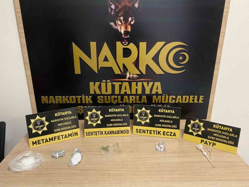 Kütahya’da uyuşturucu operasyonu: 3 kişi tutuklandı
