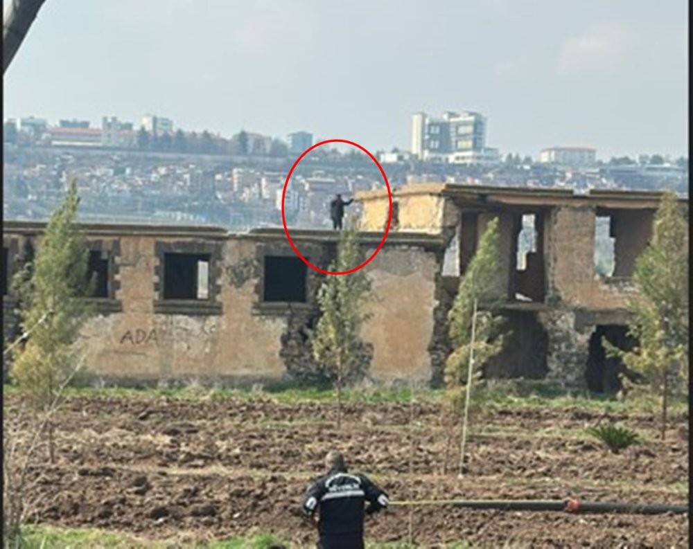 Sit alanını araziyi işgale kalkıştı! Başına silah dayayıp direndi
