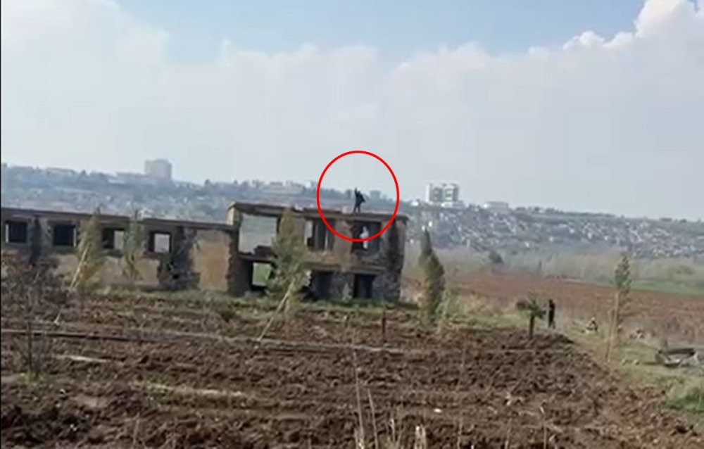Sit alanını araziyi işgale kalkıştı! Başına silah dayayıp direndi