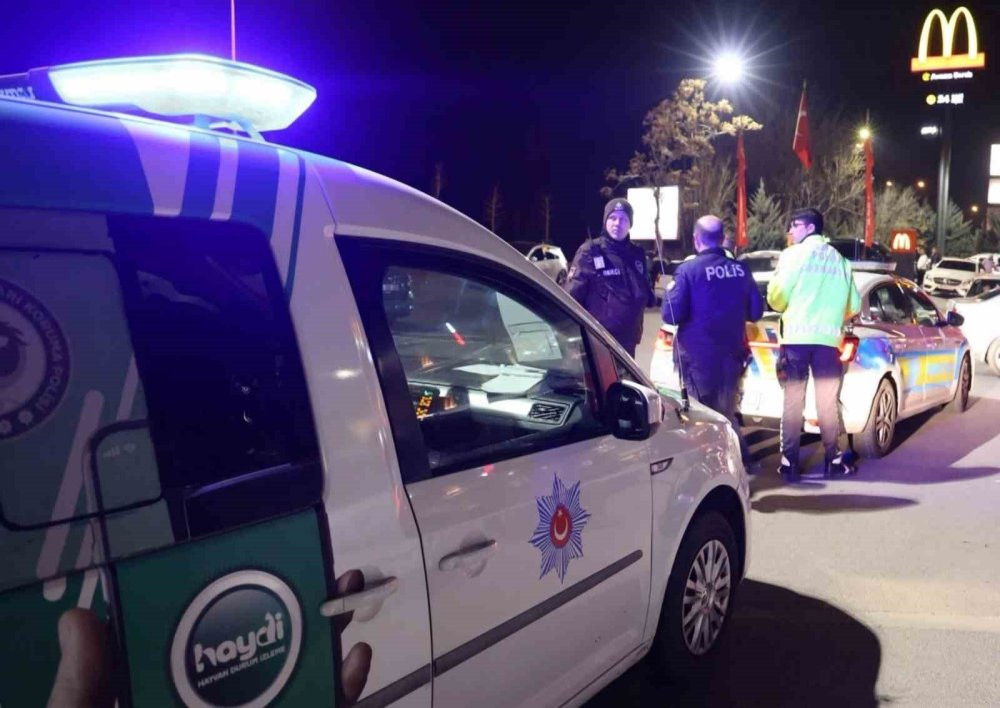 Aksaray’da ‘dur’ ihtarına uymadı! Yakanınca da tepki gösterdi