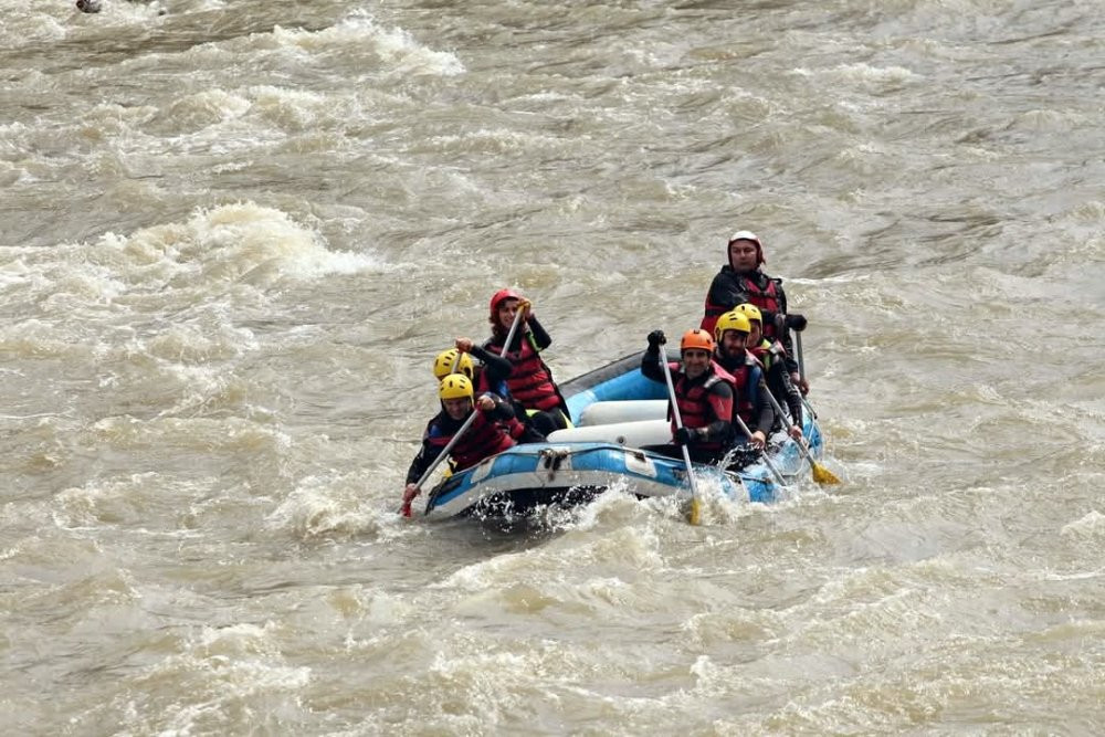 Düzce’de adrenalin ve korku bir arada