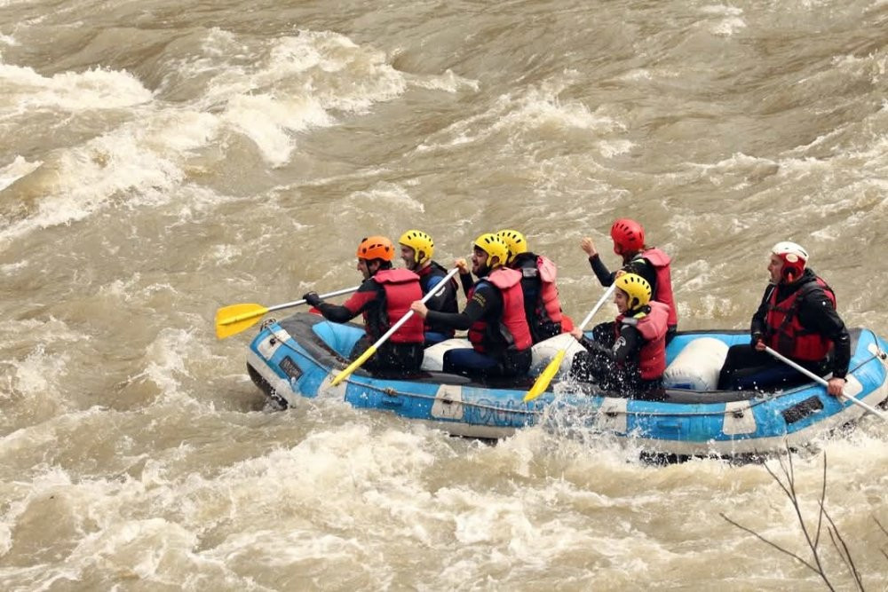 Düzce’de adrenalin ve korku bir arada
