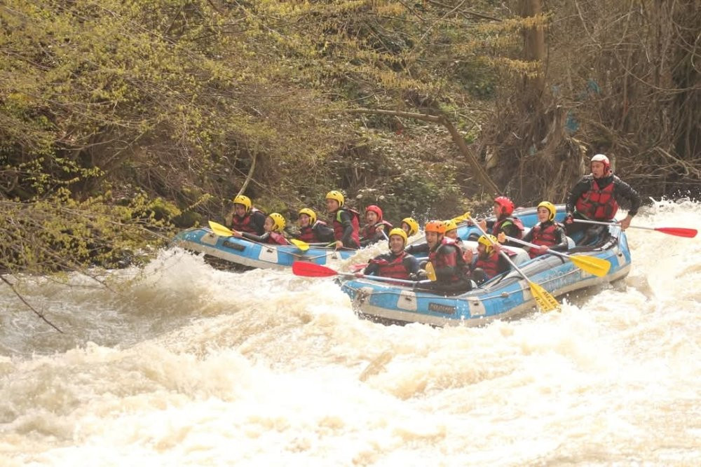 Düzce’de adrenalin ve korku bir arada
