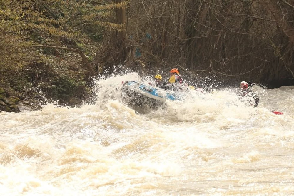 Düzce’de adrenalin ve korku bir arada