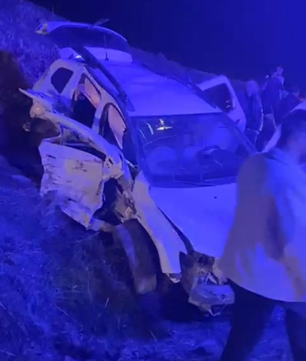 Düğünden dönüşte facia! Yola çıkan domuz ölüm getirdi: 1 ölü, 6 yaralı