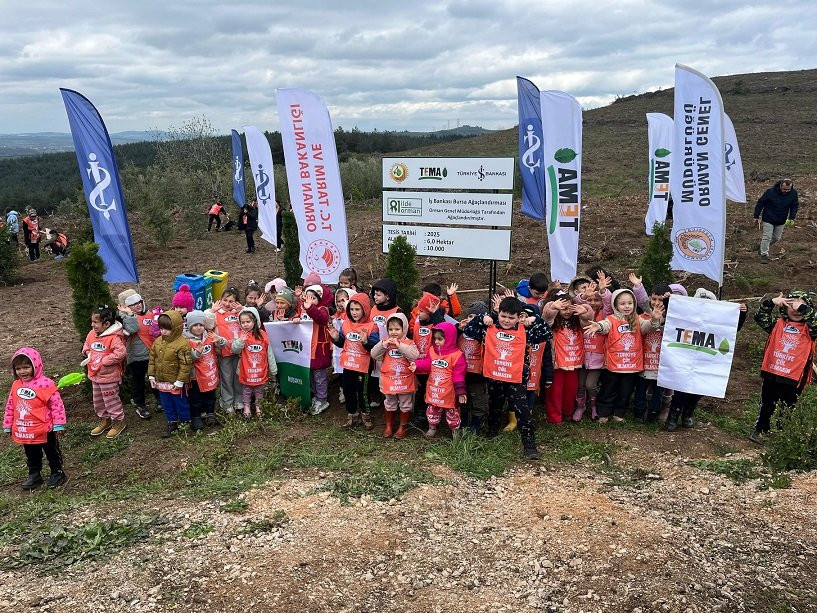 '81 İlde 81 orman' projesinde Bursa'ya 10 bin fidan