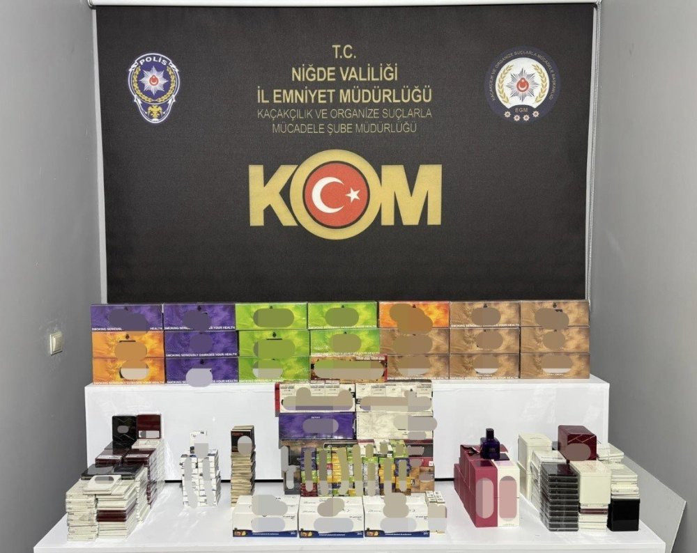 Kaçak ürünlere operasyon: Gözaltına alındılar