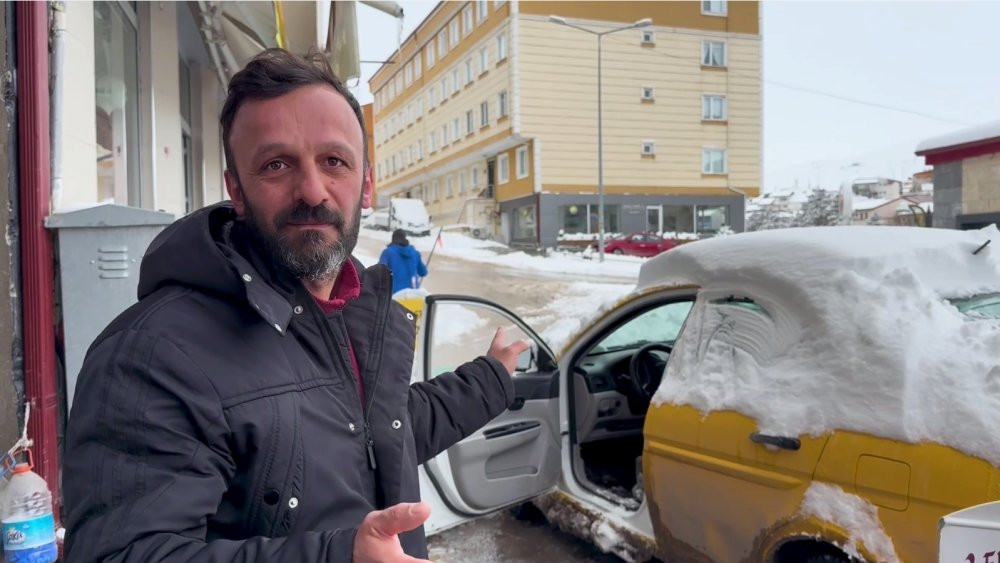 Bayburt’ta kar mesaisi