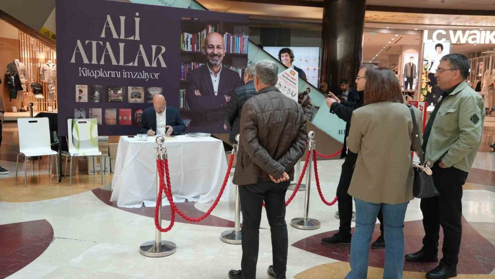 Gazeteci-yazar Ali Atalar kitabını tanıttı