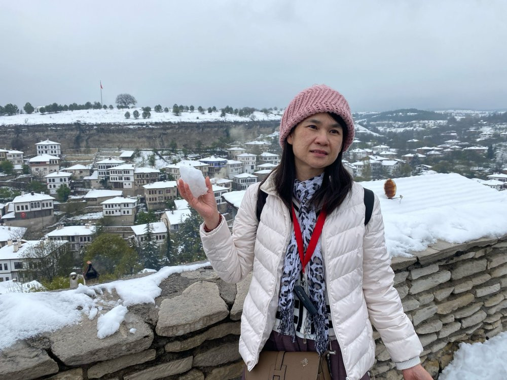 Safranbolu beyaza büründü