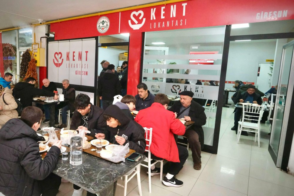 Giresun'da Kent Lokantası'na yoğun rağbet