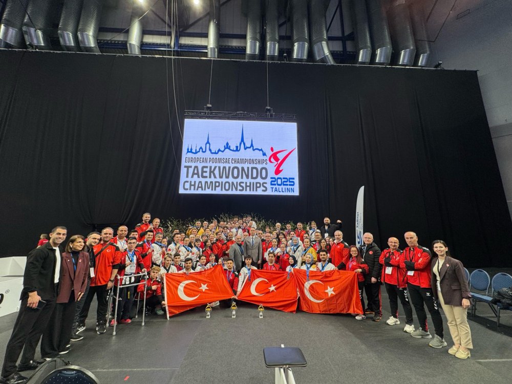 Türkiye taekwondoda Avrupa'da fırtına gibi esti: 10 altın madalya!