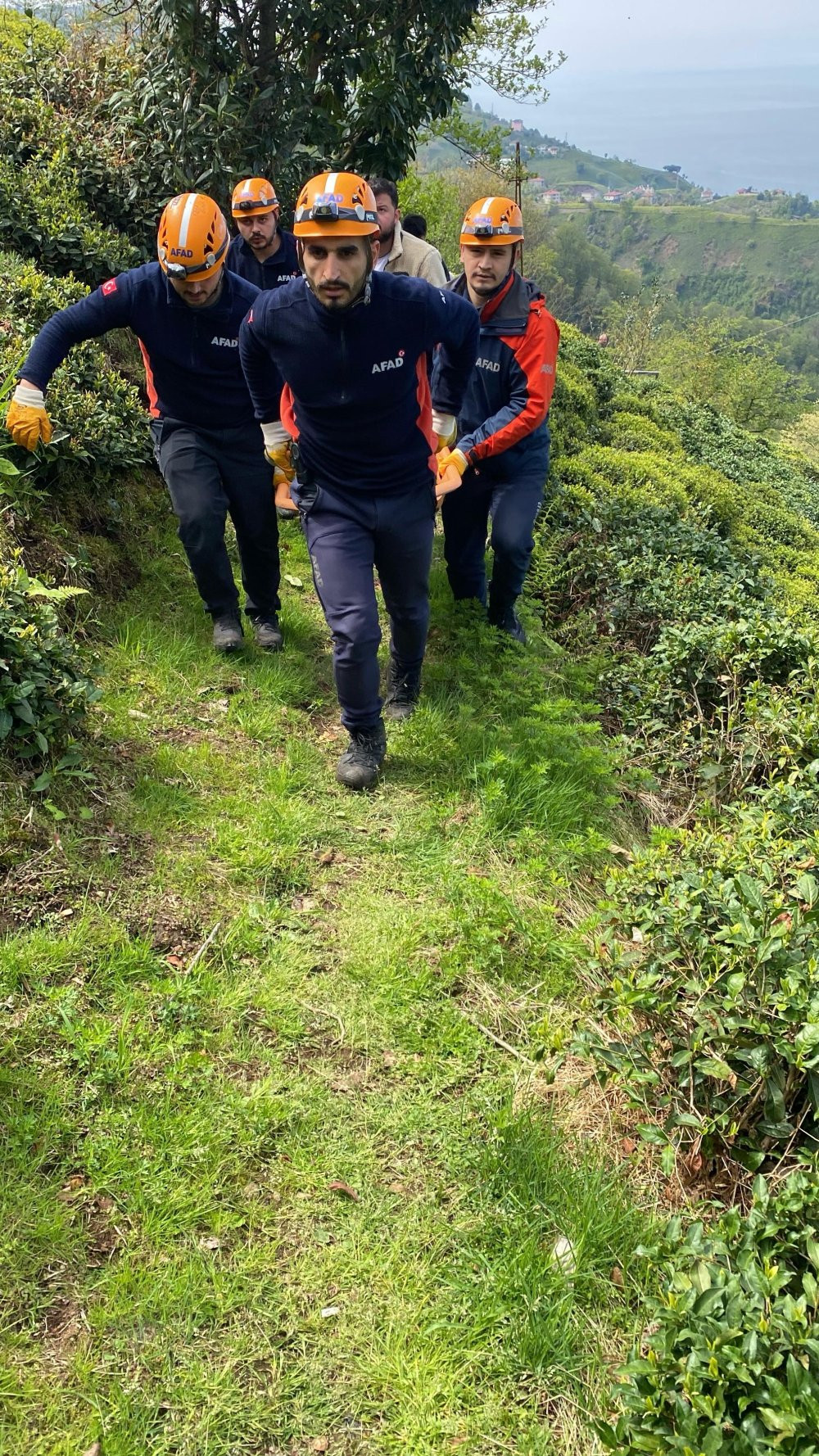 Rize’de çiftçinin acı sonu: Halata dolanarak öldü