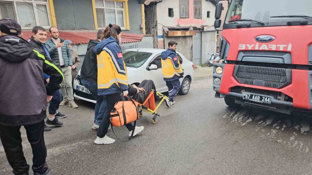 Zonguldak'ta gecekonduda yangın! Alevler arasında kalan yaşlı adam son anda kurtarıldı