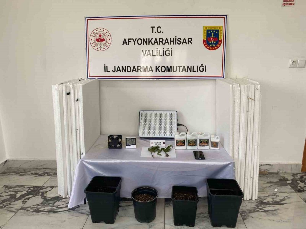 Afyonkarahisar'da uyuşturucu operasyonu! 1 kişi gözaltına alındı