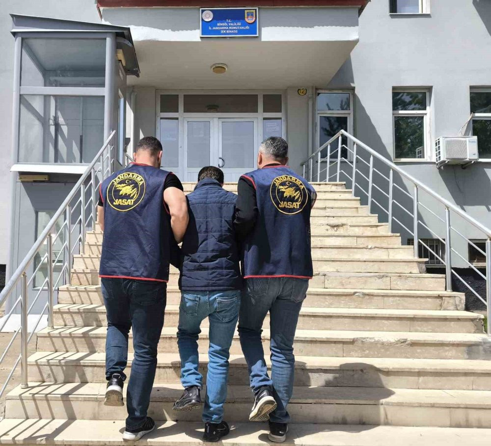 Bingöl’de firari yakalandı!