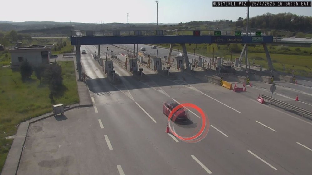 Gişelerde hız rekoru kıran sürücü yakalandı