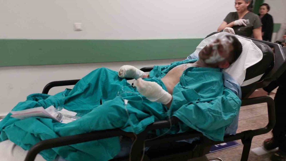 Samsun'da tiner faciası: Alevler arasında kaldı