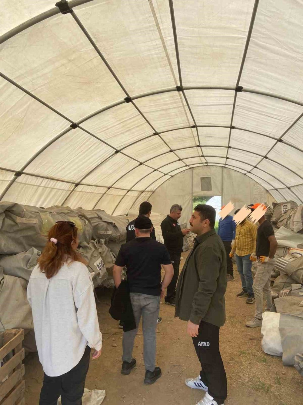 Afet hazırlıkları sürüyor! AFAD çadırları hazırladı