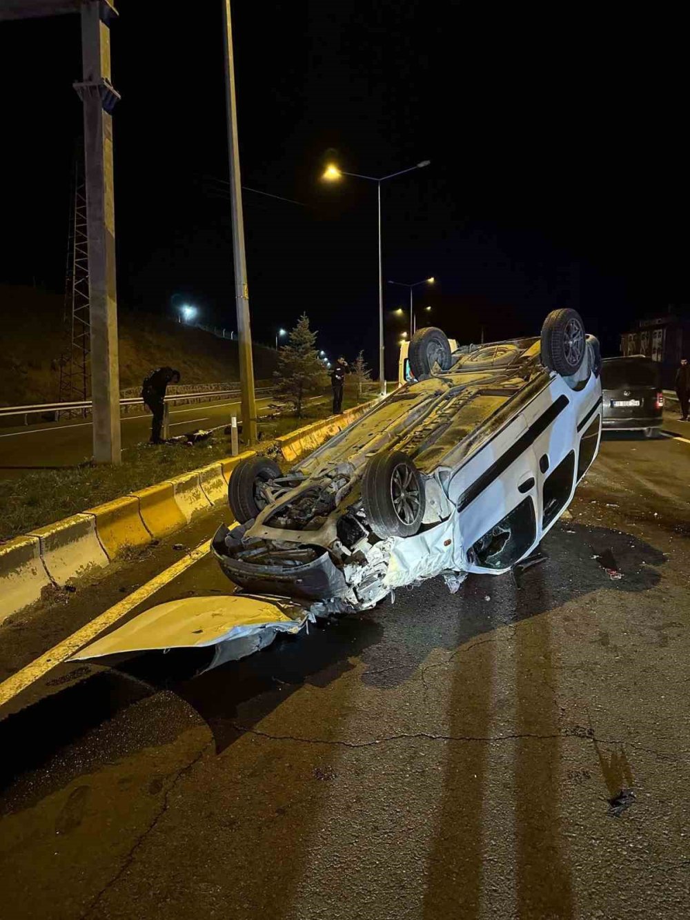 Ağrı’da korkutan kaza: 2 yaralı