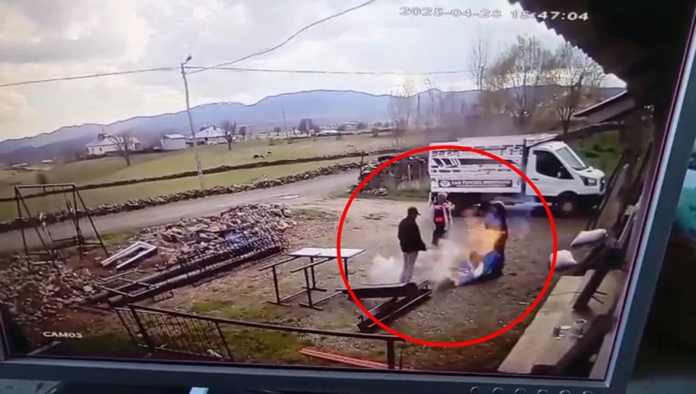 Bingöl'de atık yağ bomba gibi patladı! Tek kıvılcım yetti