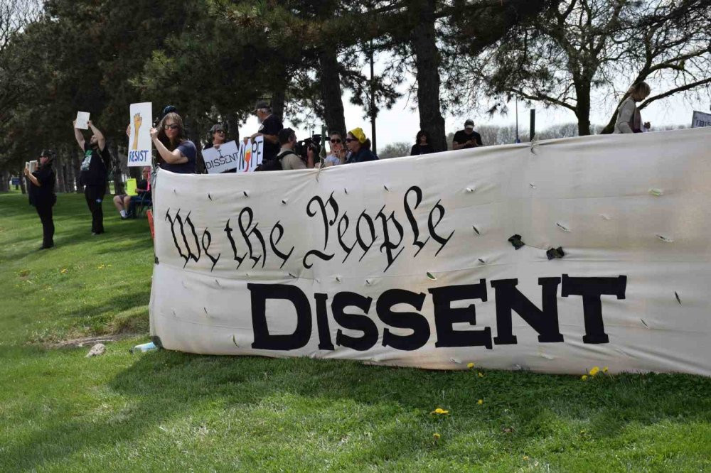 Trump, başkanlığının 100. gününü Michigan’da kutladı