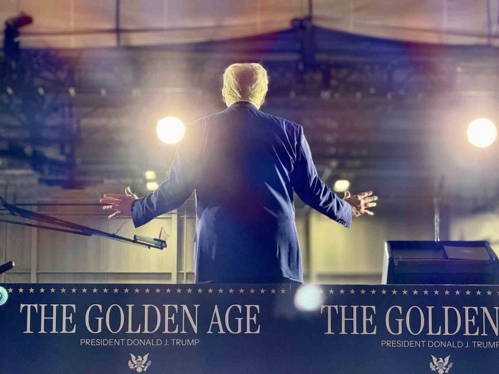 Trump, başkanlığının 100. gününü Michigan’da kutladı