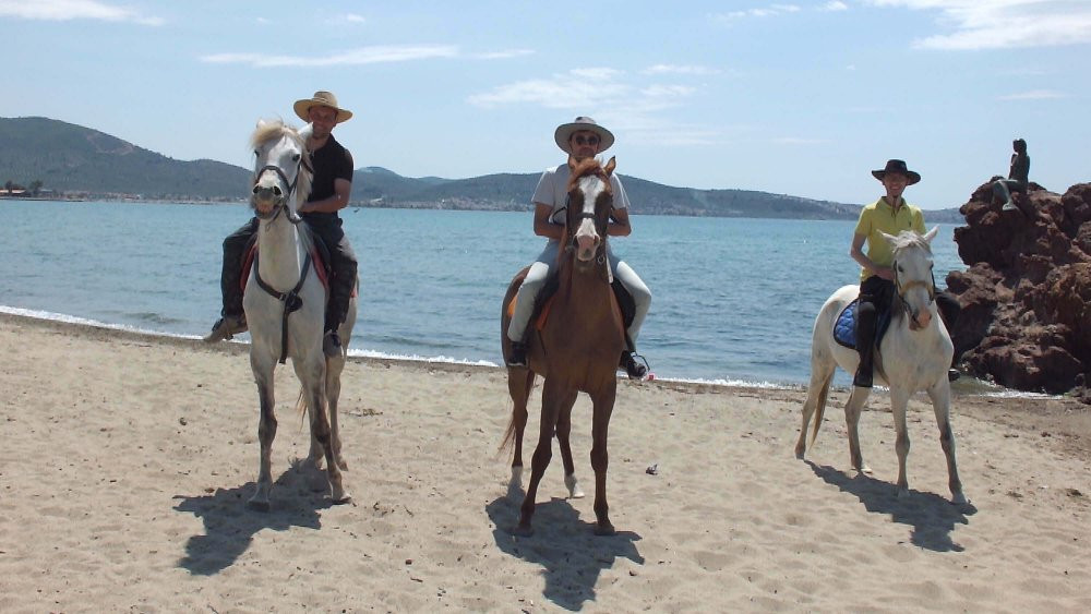 Plajda ilginç görüntü!