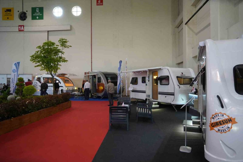 Samsun'da 2. Karadeniz Karavan Fuarı başladı