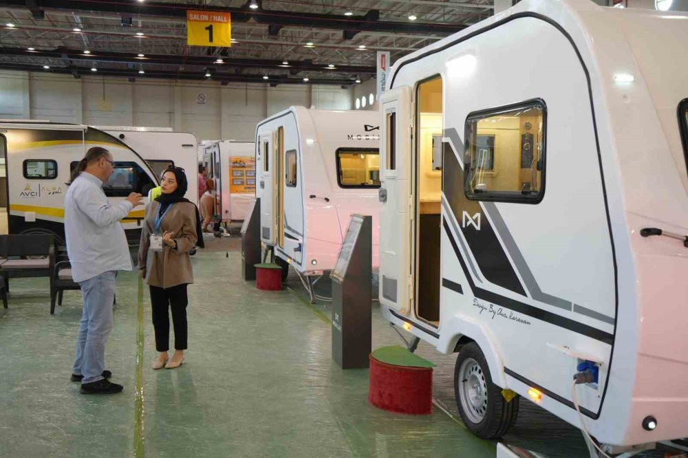 Samsun'da 2. Karadeniz Karavan Fuarı başladı