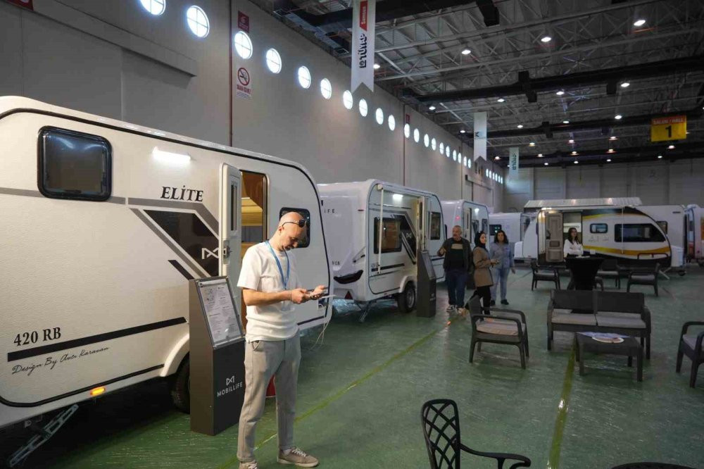 Samsun'da 2. Karadeniz Karavan Fuarı başladı