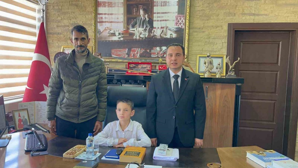 Kaymakam olmak istiyordu! Hayali gerçek oldu