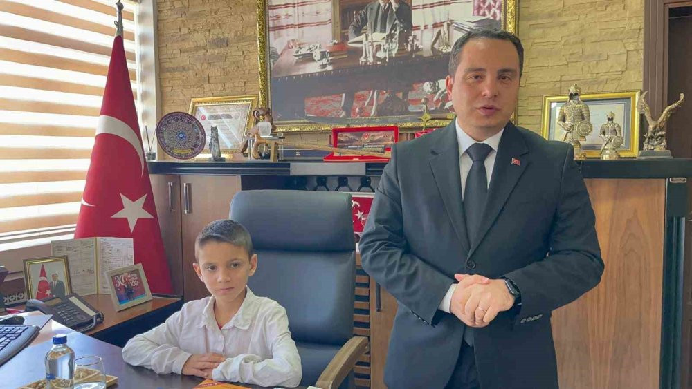 Kaymakam olmak istiyordu! Hayali gerçek oldu