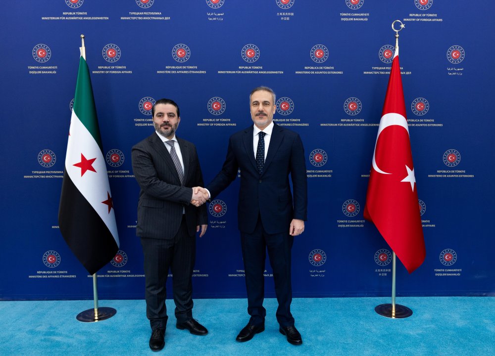 Bakan Fidan, Suriyeli mevkidaşı Şeybani ile görüştü