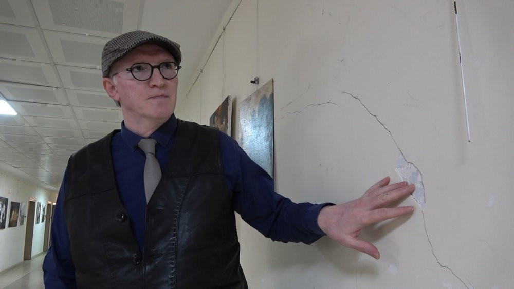 İzmit’te tarihi binada eğitim durduruldu