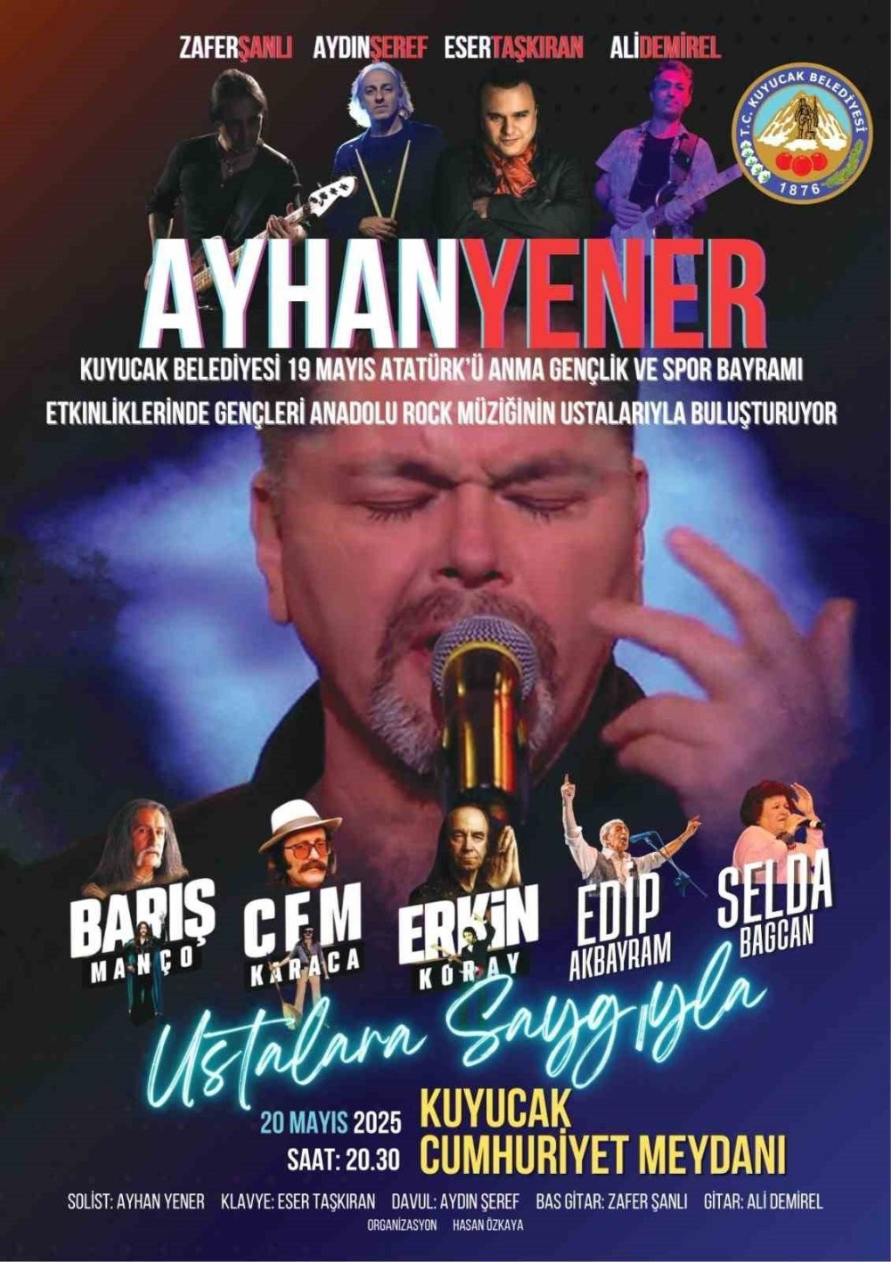 Kuyucak Belediyesi’nden gençlik konseri hazırlığı