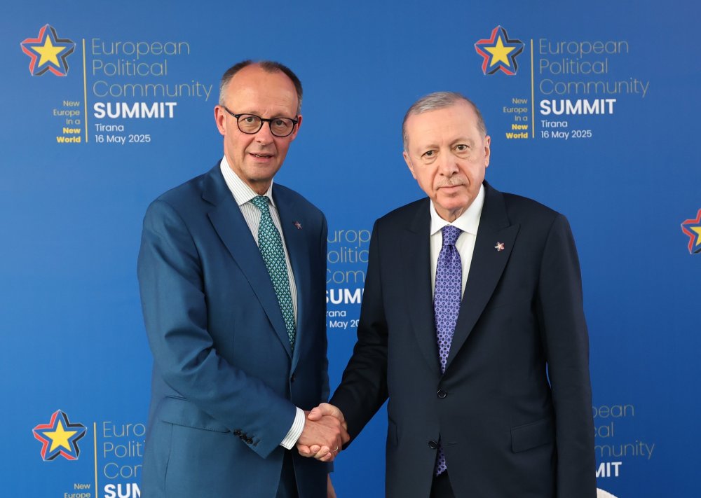 Cumhurbaşkanı Erdoğan, Almanya Başbakanı ile görüştü