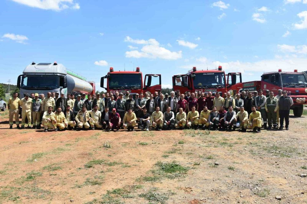 Orman yangınlarına karşı eğitimler sürüyor