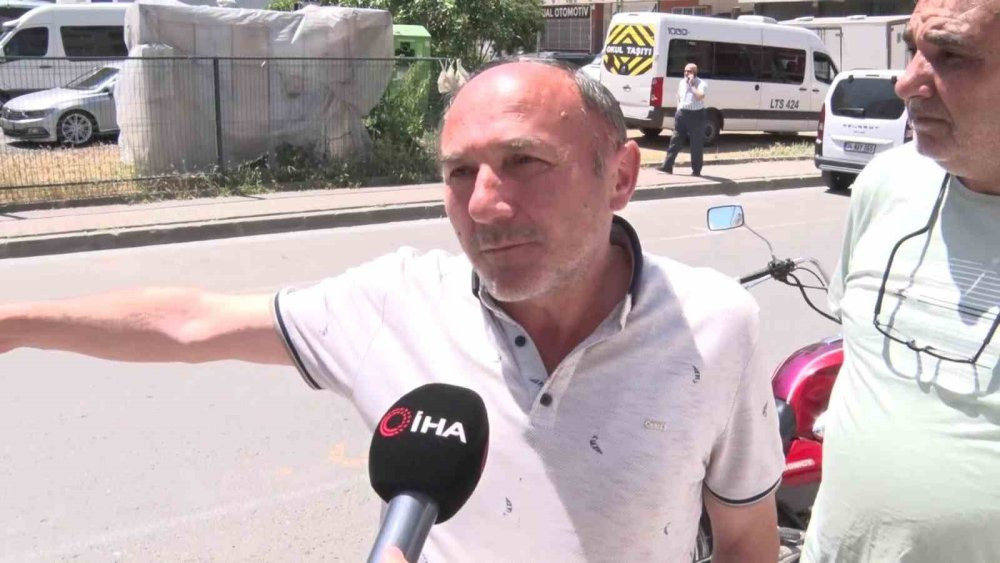 Hız yapan otomobil çocukları ezdi! Ataşehir’de mahalleli isyan etti
